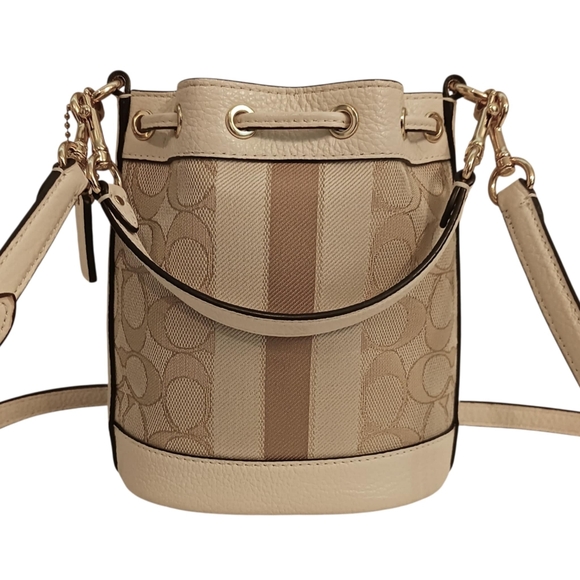 Coach Mini Dempsey Bucket Bag - Picture 3 of 11